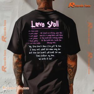 Hole Band Love Spell Lyrics Gift For Fan Unisex Tee, Classic Men Shirt b