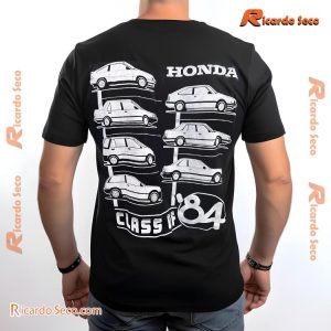 Honda Class Of 84 Graphic Unisex Shirt, Classic Men Shirt a