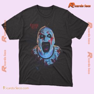 Ice Nine Kills X Terrifier 3 A Work Of Art Vintage Halloween Collection T-shirt