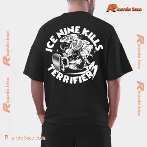 Ice Nine Kills X Terrifier 3 Hack 'n' Slash Pocket Printed Unisex Tee, Classic Men Shirt b