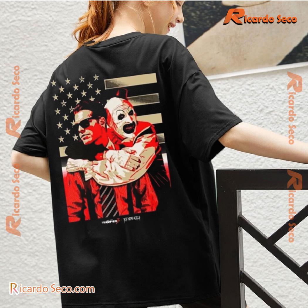 Ice Nine Kills X Terrifier A Work Of Art Embrace Graphic Unisex T-shirt, Hoodie, Long Sleeve b Ice Nine Kills X Terrifier A Work Of Art Embrace Graphic Unisex T-shirt, Hoodie, Long Sleeve b