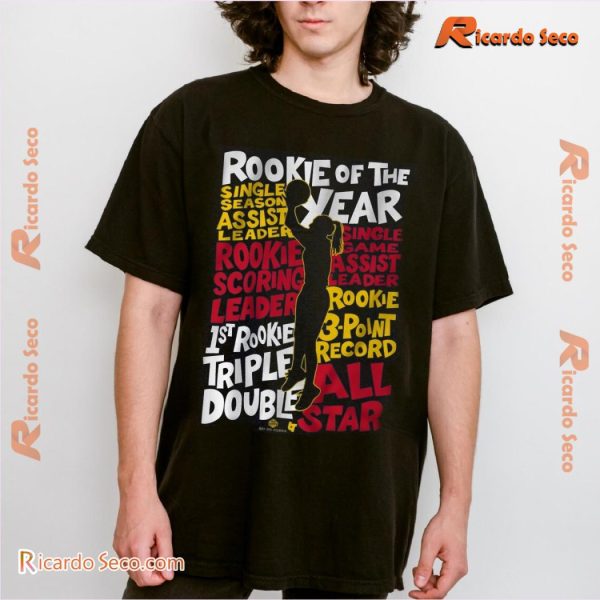 Indiana Fever Caitlin Clark Rookie Of The Year Things Printed Unisex Shirt, Classic Men Shirt