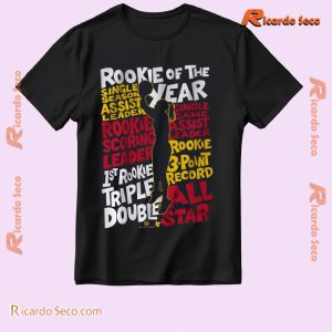 Indiana Fever Caitlin Clark Rookie Of The Year Things Printed Unisex Shirt, Classic Men Shirt a