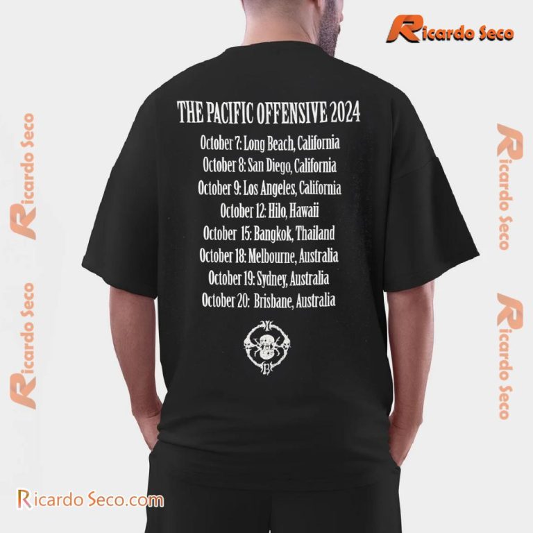 Internal Bleeding Glorify The Oppressor The Pacific Offensive 2024 Tour Classic Men Shirt-a Vl1Q46C