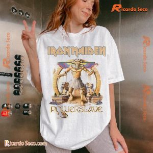 Iron Maiden Powerslave Pharaoh Ivory Gift For Fan Graphic Unisex Shirt, Classic Women Shirt