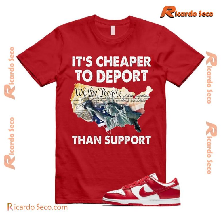 It's Cheaper To Deport Than Support Maga 2024 Classic Men Shirt-a P6RJYmn