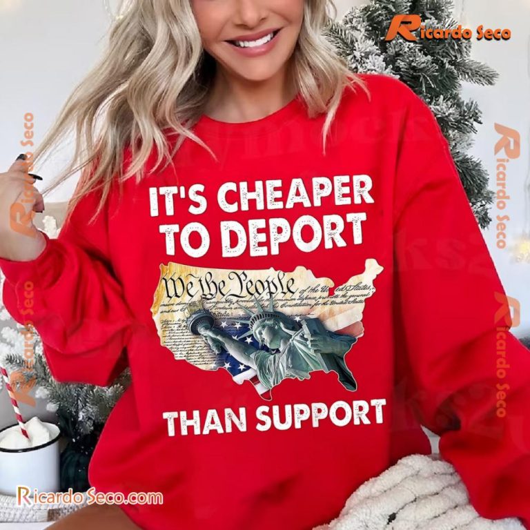 It's Cheaper To Deport Than Support Maga 2024 Classic Men Shirt-b 4cTGmag