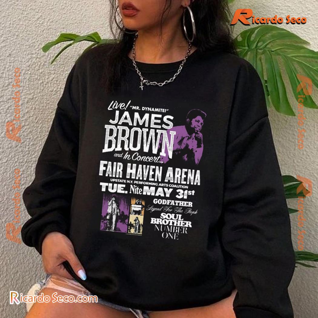 James Brown Live In Concert Godfather Legend For The People Soul Brother Number One Classic Men Shirt-b James Brown Live In Concert Godfather Legend For The People Soul Brother Number One Classic Men Shirt-b ufiY4h0
