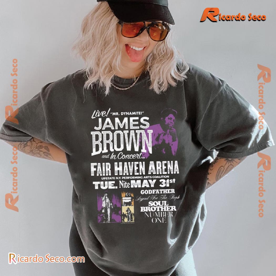 James Brown Live In Concert Godfather Legend For The People Soul Brother Number One Classic Men Shirt James Brown Live In Concert Godfather Legend For The People Soul Brother Number One Classic Men Shirt B7K3u6b