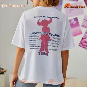 Jamiroquai 1994 Return Of The Space Cowboy Graphic Unisex T-shirt Classic Men Shirt-a G6tp1Rw