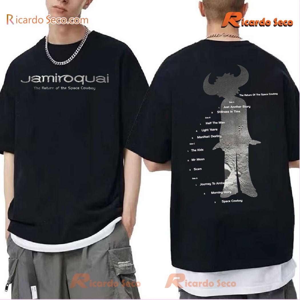 Jamiroquai Space Cowboy 30th Anniversary Tracklist Gift For Fan Classic Men Shirt Jamiroquai Space Cowboy 30th Anniversary Tracklist Gift For Fan Classic Men Shirt EqbLUkt