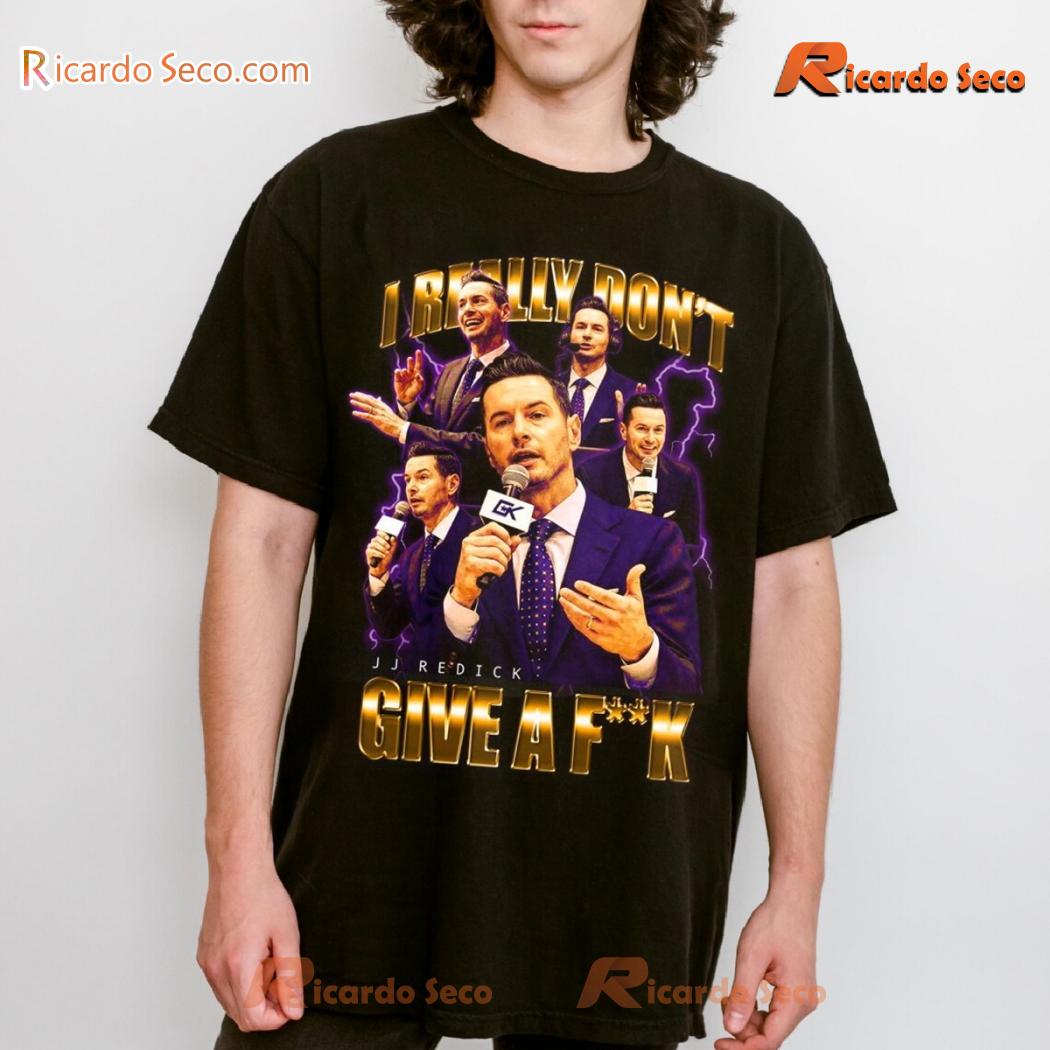 Jj Redick I Really Don't Give A Fk Graphic Classic Men Shirt KTAa4IJ