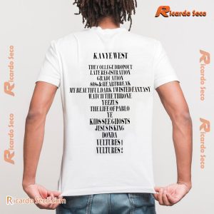 Kanye West Ye The Eras Tour Gift For Fan Graphic Unisex Shirt, Classic Men Shirt c