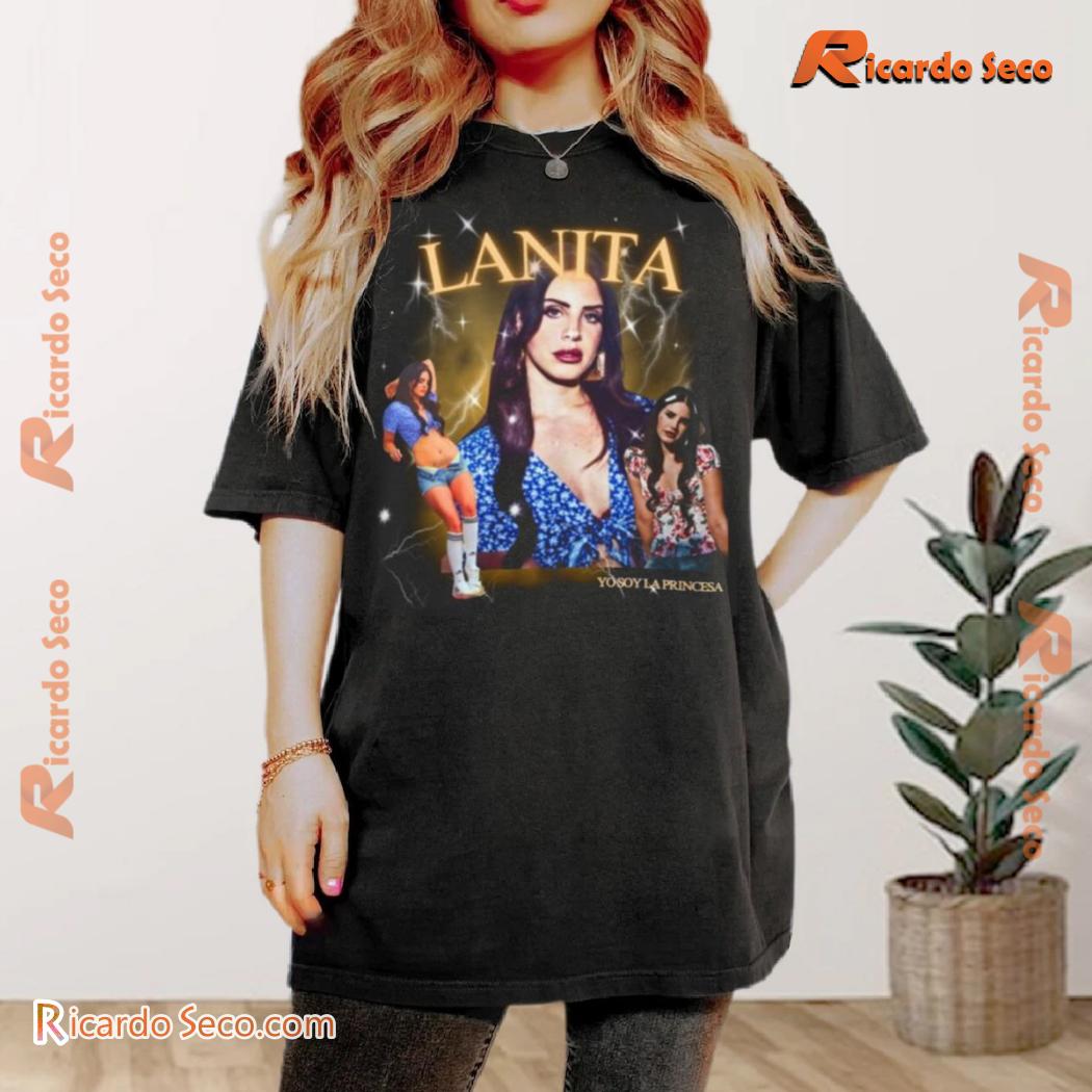 Lana Del Rey Lanita Yosoy La Princesa Graphic Unisex T-shirt, Classic Men Shirt a Lana Del Rey Lanita Yosoy La Princesa Graphic Unisex T-shirt, Classic Men Shirt a