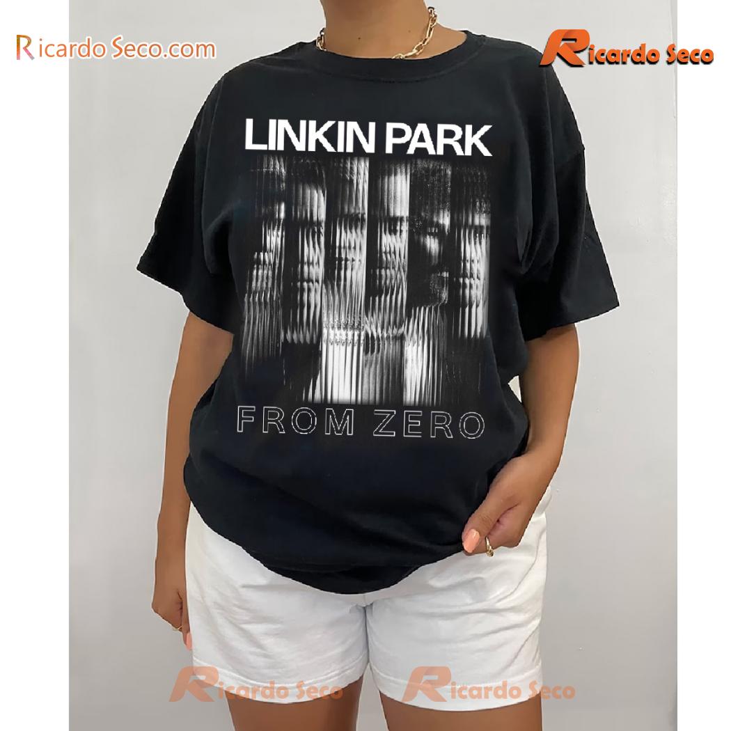 Linkin Park From Zero World Tour 2024 Los Angeles New York Hamburg London Seoul Bogota Classic Men Shirt hm3czPB