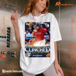 MLB Cleveland Guardians Josh Naylor American League Central Clinched Postseason 2024 Unisex Shirt, Hoodie, Long Sleeve a