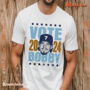 MLB Kansas City Royals Vote Bobby Witt Jr. 2024 Gift For Fan Graphic Unisex T-shirt, Classic Men Shirt a