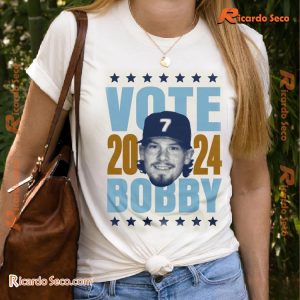 MLB Kansas City Royals Vote Bobby Witt Jr. 2024 Gift For Fan Graphic Unisex T-shirt, Classic Men Shirt b