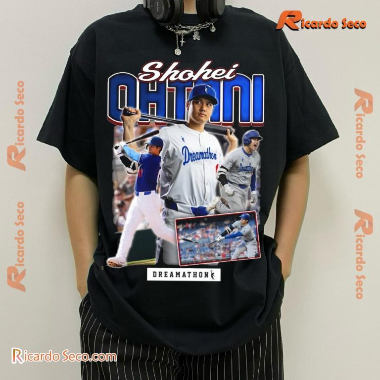 MLB Los Angeles Dodgers Shohei Ohtani Dreamathon Classic Men Shirt VyZT4FU