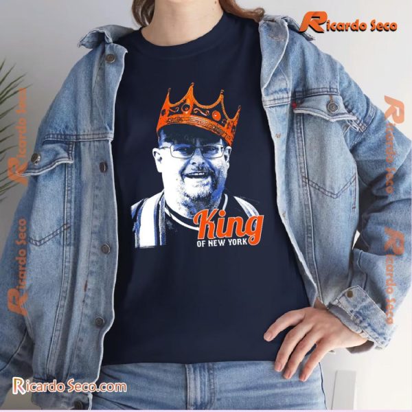 MLB New York Mets King Of New York Frank Graphic Unisex Shirt, Classic Men Shirt