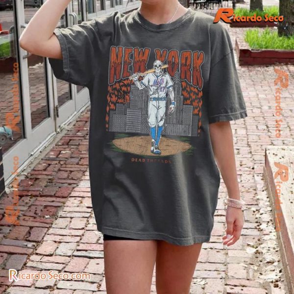MLB New York Mets Reed Garrett Dead Threads Baseball Shirt Graphic Classic Men Shirt b