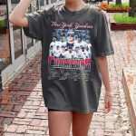 MLB New York Yankees 2024 Al East Division Champions 1976 - 2024 Signatures Graphic Unisex Shirt, Classic Men Shirt a