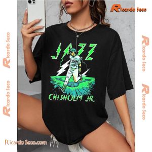 MLB New York Yankees Jazz Chisholm Jr. Painting Graphic Unisex Shirt, Classic Men Shirt