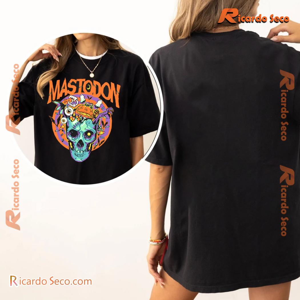 Mastodon Samhain Splosion Halloween Graphic Classic Ladies Tee nbKMAro