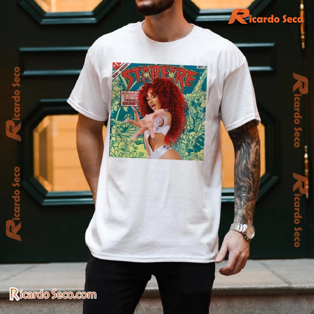 Megan Thee Stallion As Starfire Poster Classic Men Shirt t5FlpwP