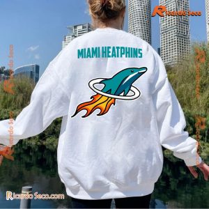 Miami Dolphins Honor Of The NBA Season NFL X NBA Logos Miami Heatphins Classic Men Shirt-c MPubL42