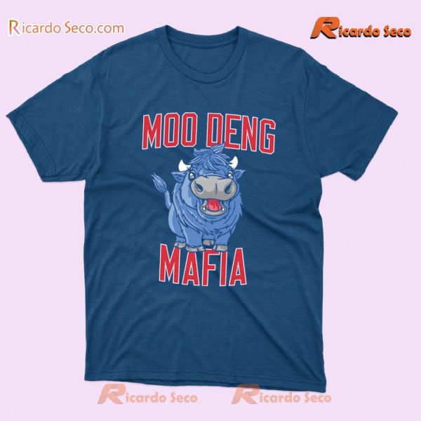 Moo Deng Mafia Funny Gift For Fan Classic Men Shirt f7lohBv