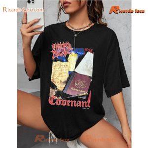 Morbid Angel 'covenant' Hi Res Print Classic Men Shirt a