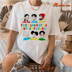 Mychal Threets The Library Is For Everyone Classic Men Shirt, Hoodie, Long Sleeve-b YN3OKDu