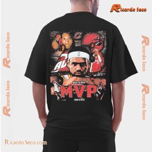 NBA Cleveland Cavaliers Lebron James Back To Back MVP Graphic Unisex T-shirt a