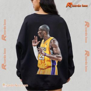 NBA Los Angeles Lakers Basketball Star Kobe Bryant #24 Photo Printed Unisex T-shirt c