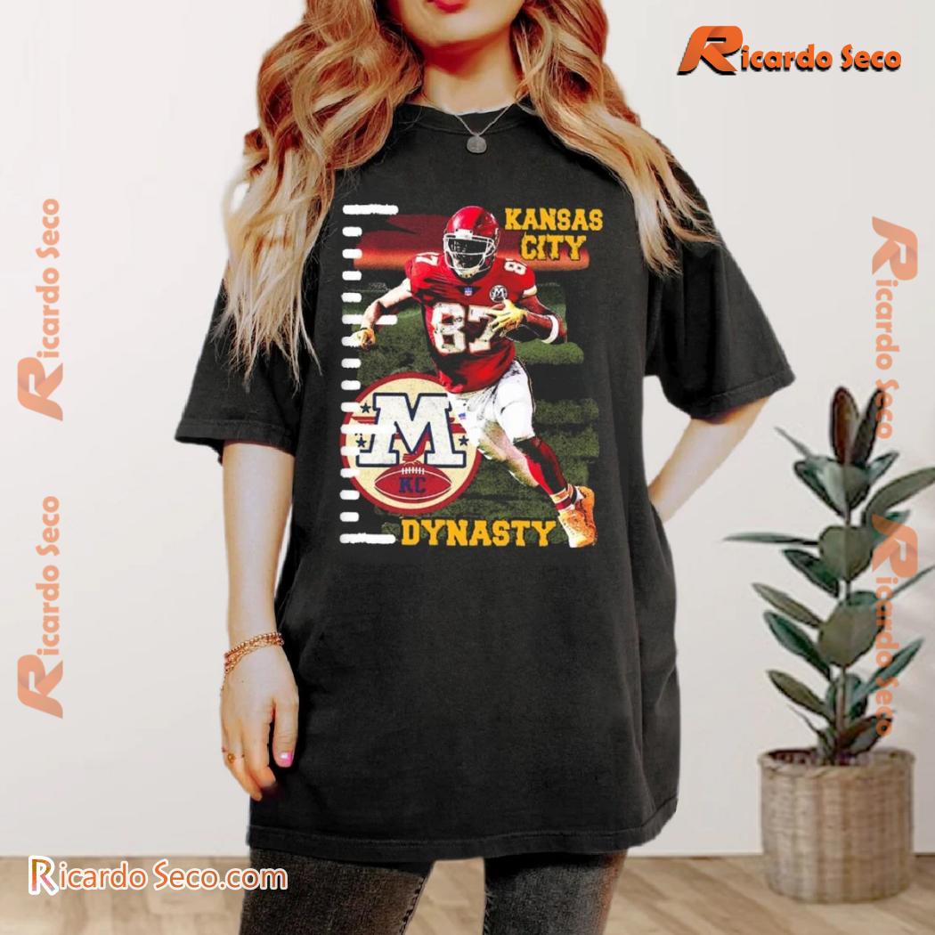 NFL 2024 Kansas City Chiefs Travis Kelce 87 Dynasty Gift For Fan Vintage Graphic Unisex Shirt, Classic Men Shirt a NFL 2024 Kansas City Chiefs Travis Kelce 87 Dynasty Gift For Fan Vintage Graphic Unisex Shirt, Classic Men Shirt a