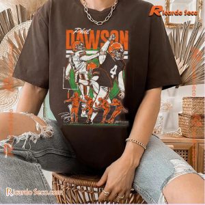 NFL Cleveland Browns Phil Dawson Graphic Classic Men Shirt-a Wajbvio