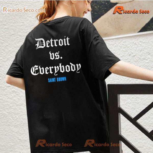 NFL Detroit Lions Saint Brown St.bl4 Detroit Vs Everybody Classic Men Shirt, Hoodie, Long Sleeve x
