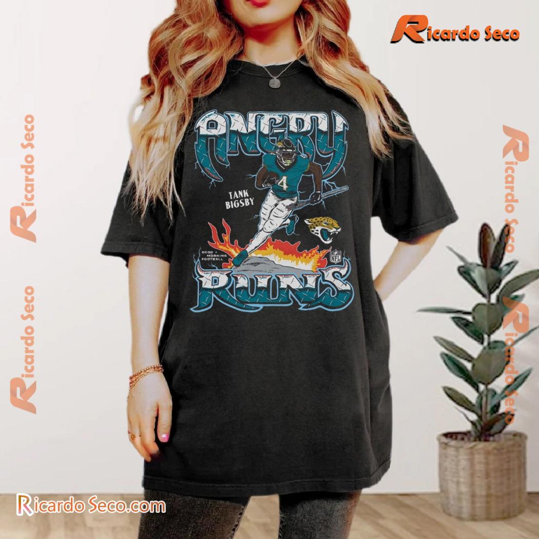NFL Jacksonville Jaguars Tank Bigsby Homage Charcoal Angry Runs Player Comfort Colors Classic Men Shirt a NFL Jacksonville Jaguars Tank Bigsby Homage Charcoal Angry Runs Player Comfort Colors Classic Men Shirt a