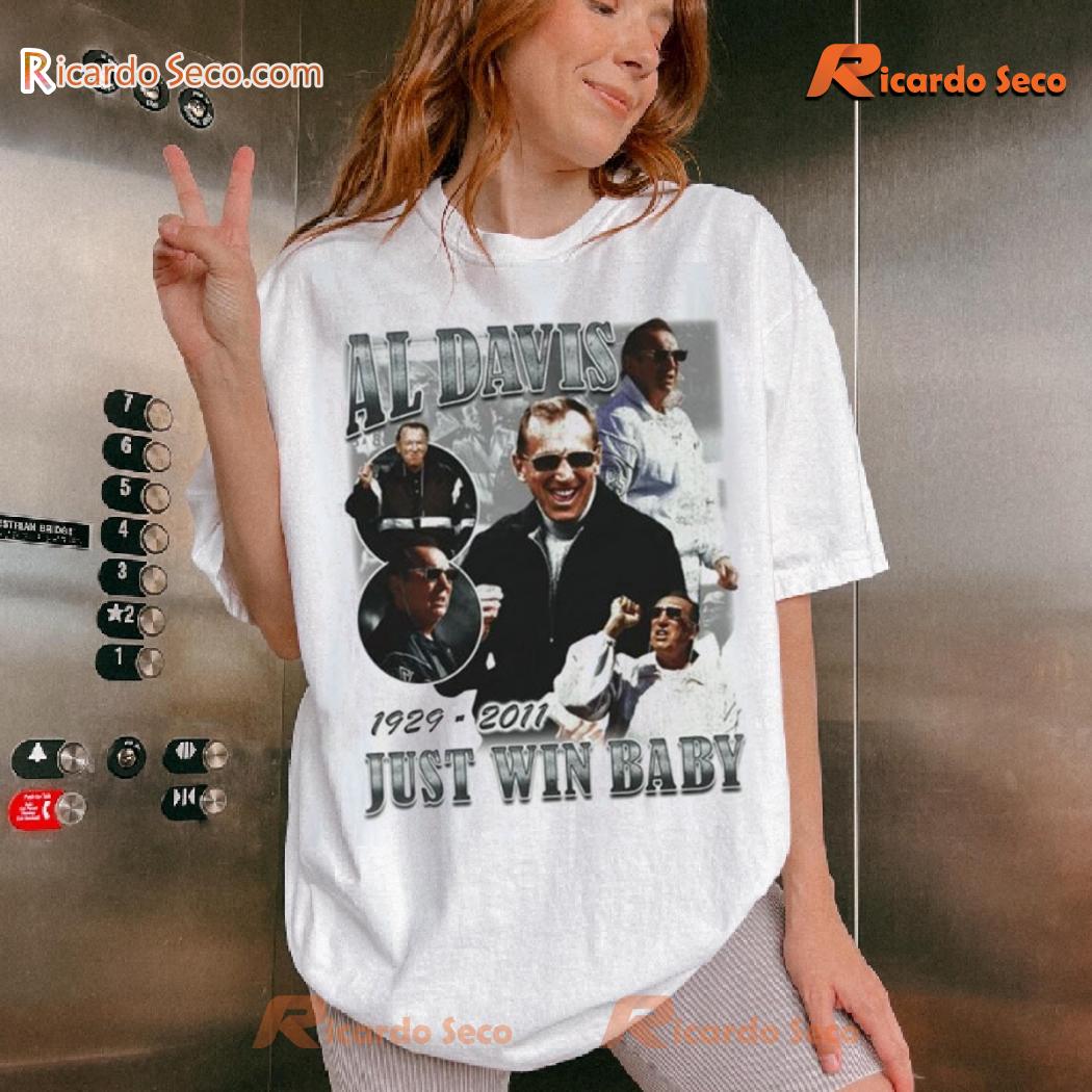 NFL Las Vegas Raiders Maxx Crosby Al Davis Just Win Baby Graphic Classic Men Shirt NFL Las Vegas Raiders Maxx Crosby Al Davis Just Win Baby Graphic Classic Men Shirt 9AeZp40