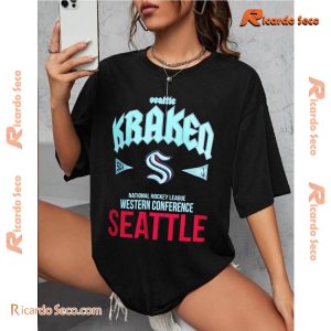 National Hockey League Seattle Kraken Western Conference Tour Classic Men Shirt-b thigDb7