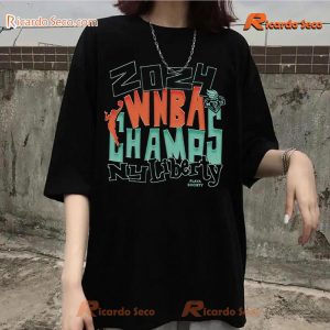 New York Liberty 2024 WNBA Finals Champs Graphic Classic Men Shirt-a V7E9Mhx