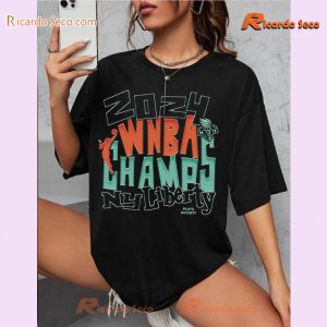 New York Liberty 2024 WNBA Finals Champs Graphic Classic Men Shirt-b roHlI2M