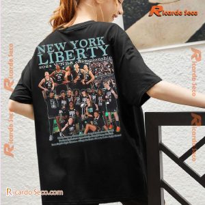 New York Liberty 2024 Wnba Championship Two Sides Graphic Classic Men Shirt-b t2NuApv