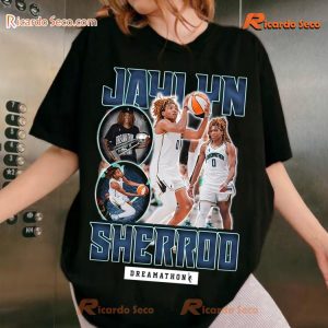 New York Liberty Jaylyn Sherrod New York Dreams Dreams Graphic Classic Men Shirt-a ojg2wUk