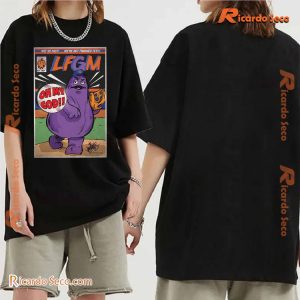 New York Mets LGFM Grimace Monster Not So Fast We’are Not Finished Yet Oh My God Classic Men Shirt b