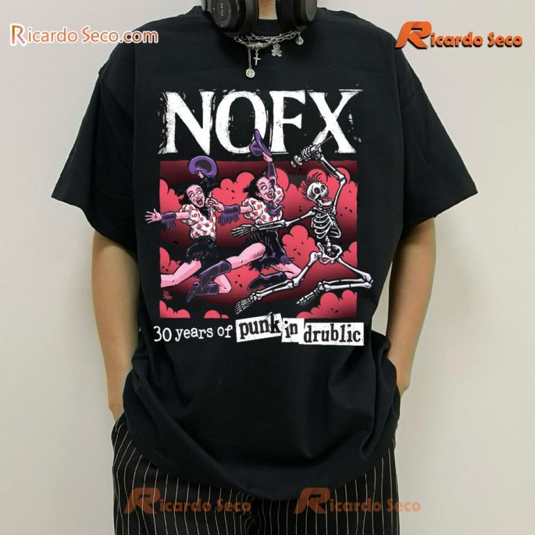 Nofx 30 Years Of Punk In Drublic Graphic Classic Men Shirt-a eWgkTqs