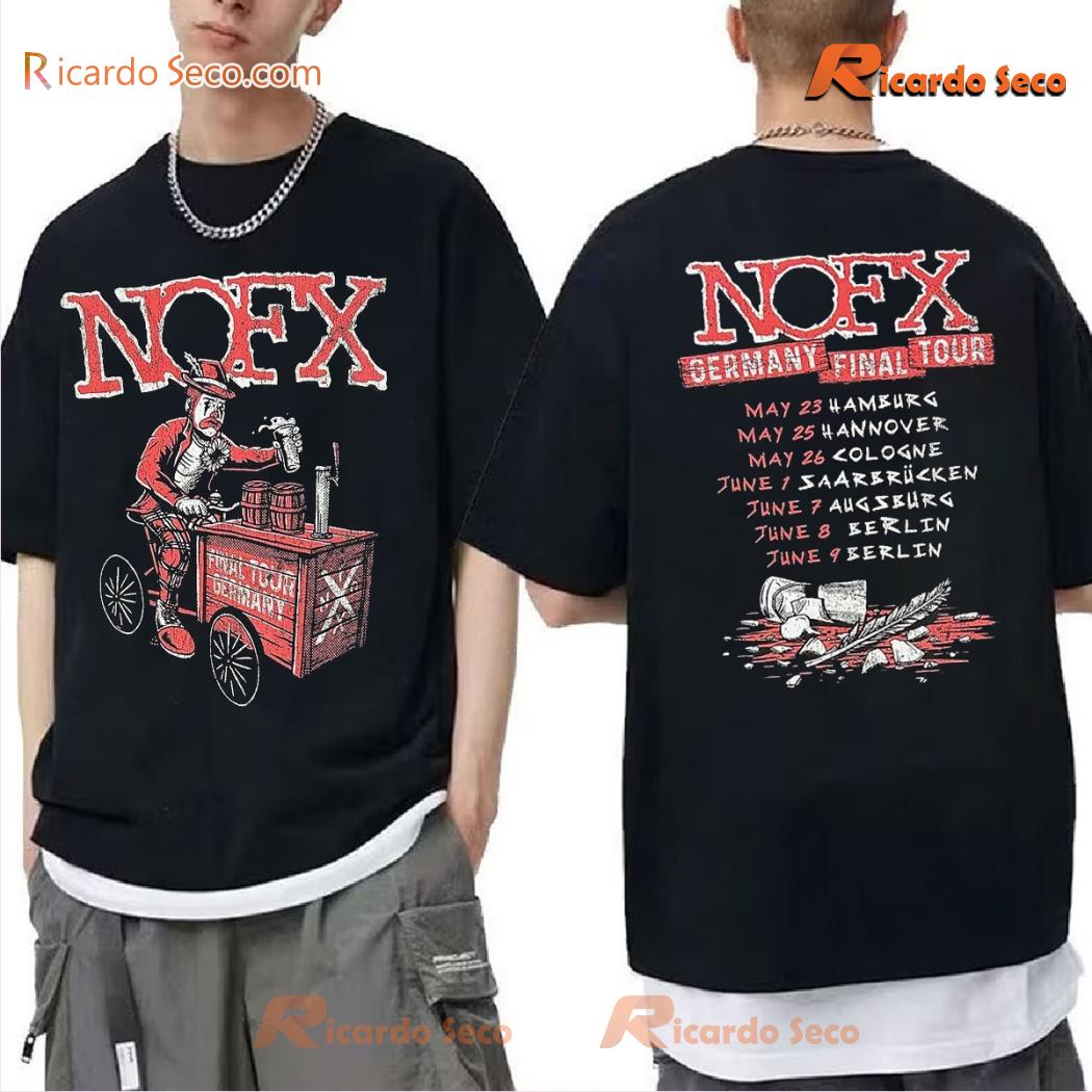 Nofx Germany Final Tour 2024 Gift For Fan Classic Men Shirt KRGJhn8