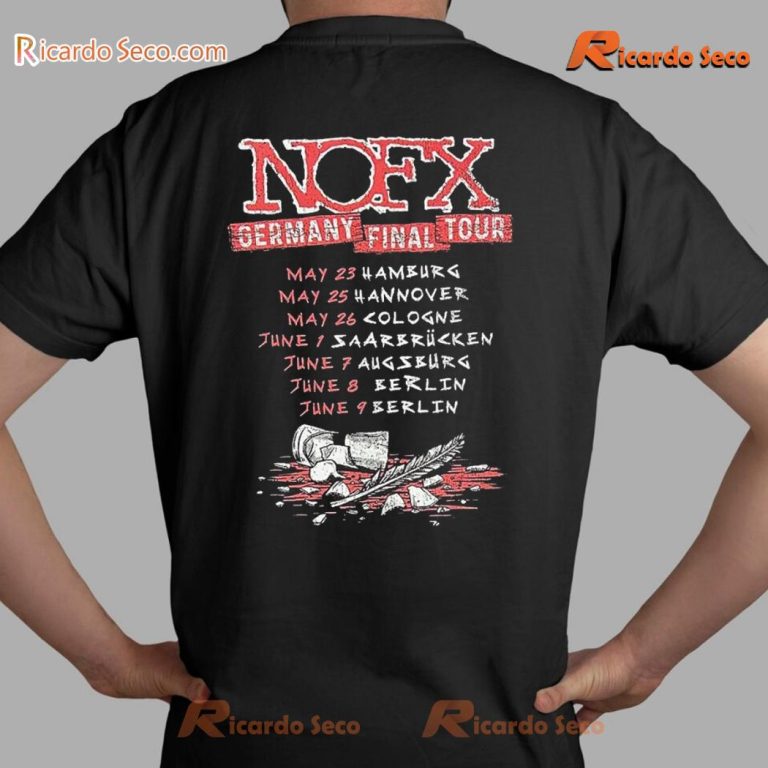 Nofx Germany Final Tour 2024 Gift For Fan Classic Men Shirt-b p5zaHjg