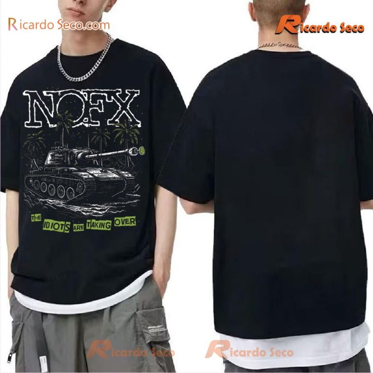 Nofx The Idiots Are Taking Over Graphic Unisex Sweatshirt-a rygmOd5